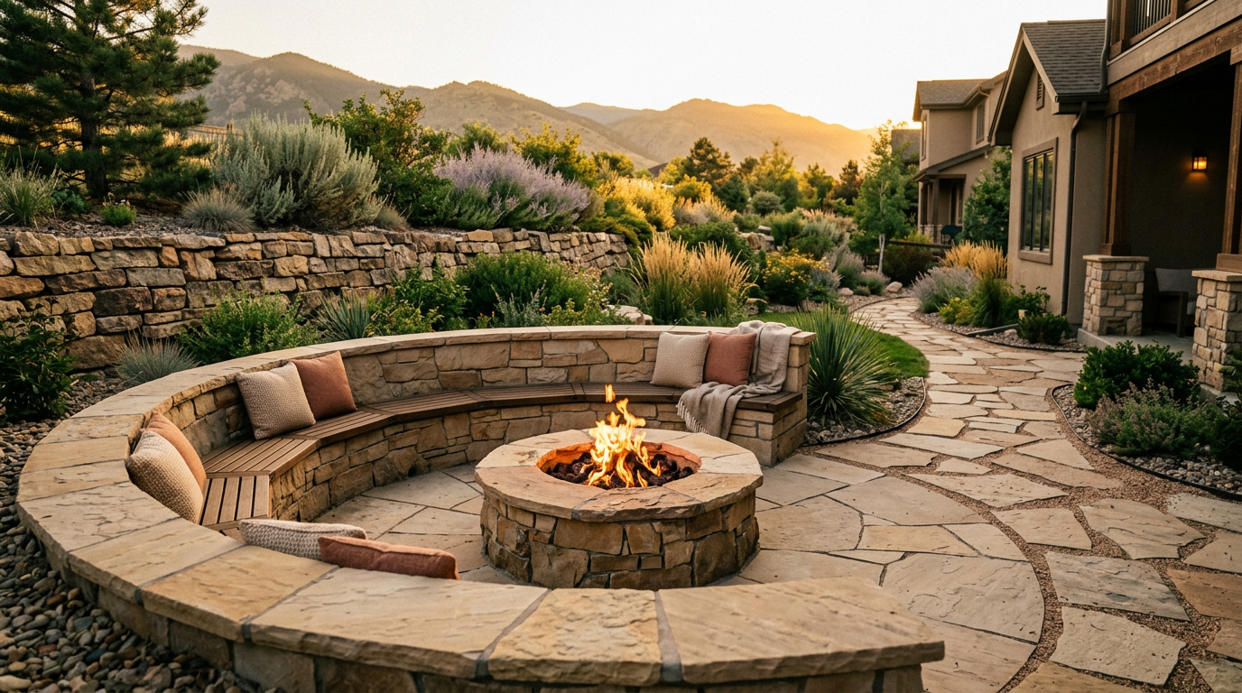 Hardscaping services in Denver