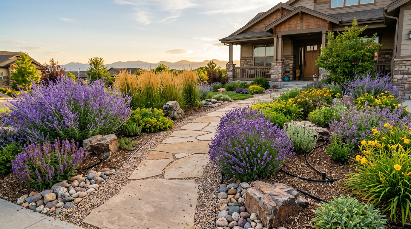 Xeriscaping services in Denver